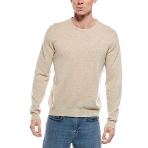 Mette Mens  Cashmere Crewneck Sweater, Beige